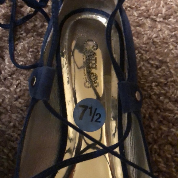 Lace-up ballet flats - Picture 4 of 4